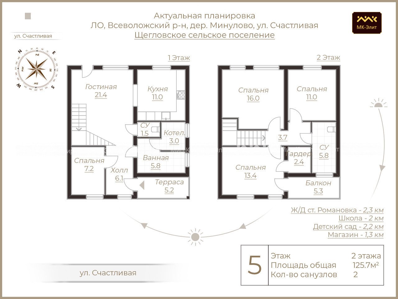 Минулово дер., Счастливая ул., д.3